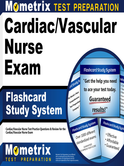 Title details for Cardiac/Vascular Nurse Exam Flashcard Study System by Mometrix Nursing Certification Test Team - Available
